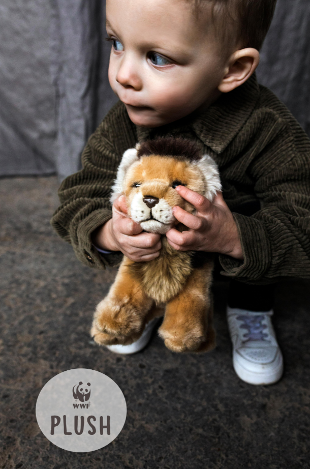 WWF Lion floppy - 30 cm