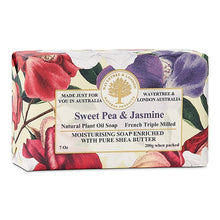 Load image into Gallery viewer, Wavertree &amp; London Soap Sweet Pea and Jasmine 200g
