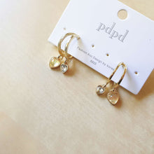 Load image into Gallery viewer, Luninana Earrings - French Styles Shiny Heart Earrings YX010