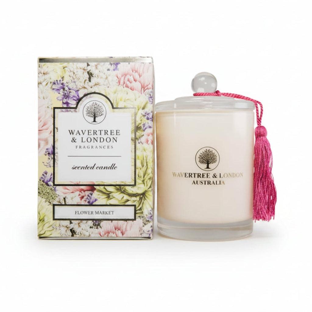 Wavertree & London Candle Flower Market 60 hours 330g
