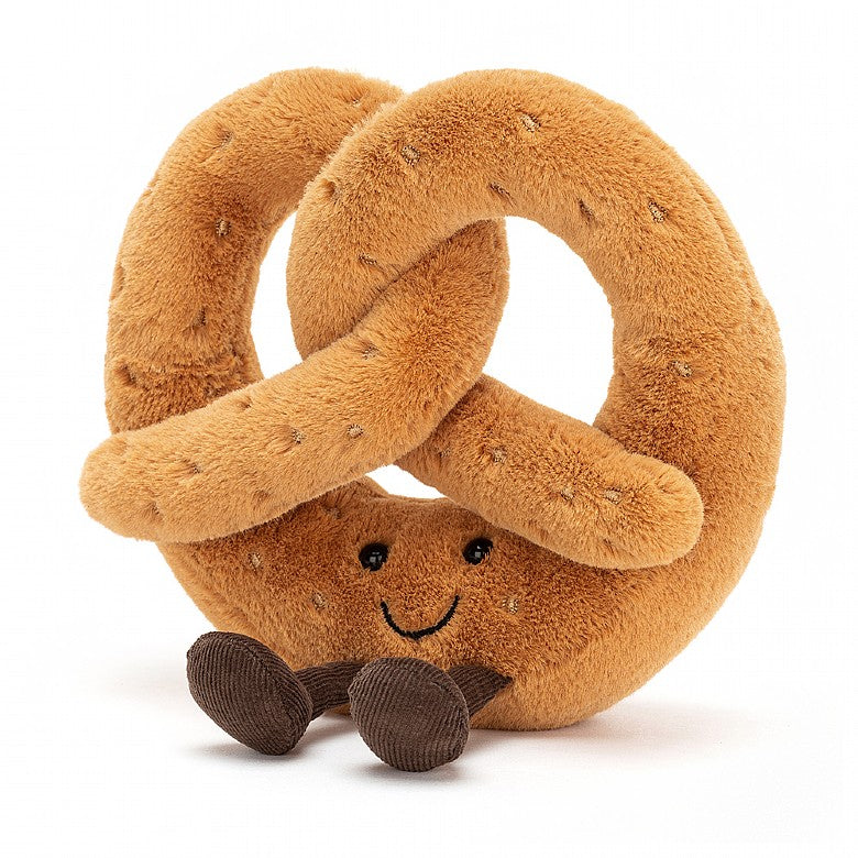 Jellycat Amusable Pretzel soft toy 18cm
