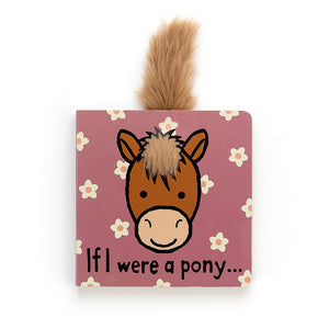 Jellycat Book If I Were a Pony (Bashful Pony) 15cm