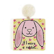 Load image into Gallery viewer, Jellycat Book If I Were A Rabbit Book (Pink) 15cm