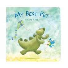 Load image into Gallery viewer, Jellycat Book My Best Pet (Bashful Dinosaur) 23cm