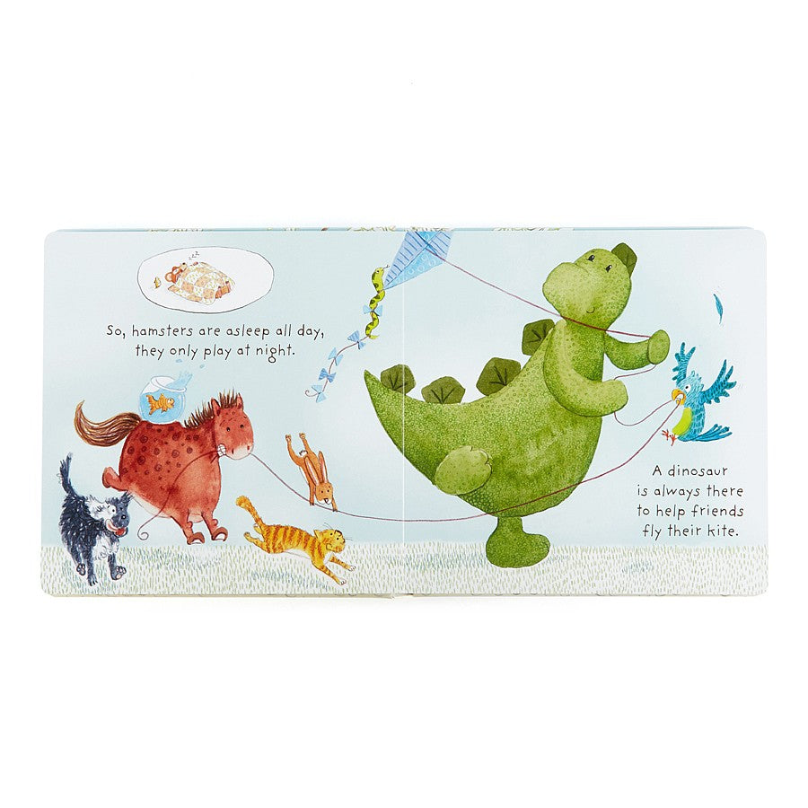 Jellycat Book My Best Pet (Bashful Dinosaur) 23cm
