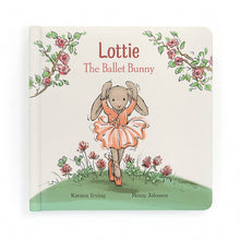 Load image into Gallery viewer, Jellycat Book Lottie The Ballet Bunny Book 19cm