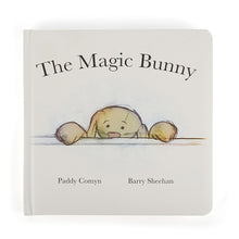Load image into Gallery viewer, Jellycat Book The Magic Bunny (Bashful Beige or Cottontail Bunny) 19cm