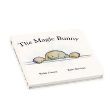 Load image into Gallery viewer, Jellycat Book The Magic Bunny (Bashful Beige or Cottontail Bunny) 19cm