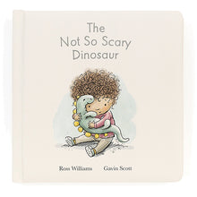 Load image into Gallery viewer, Jellycat Book The Not So Scary Dinosaur (Douglas the Dino) 19cm