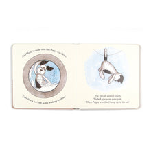 Load image into Gallery viewer, Jellycat Book The Scruffy Puppy (Bashful Black & Cream Puppy) 18cm