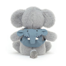 Load image into Gallery viewer, Jellycat Backpack Elephant 22cm