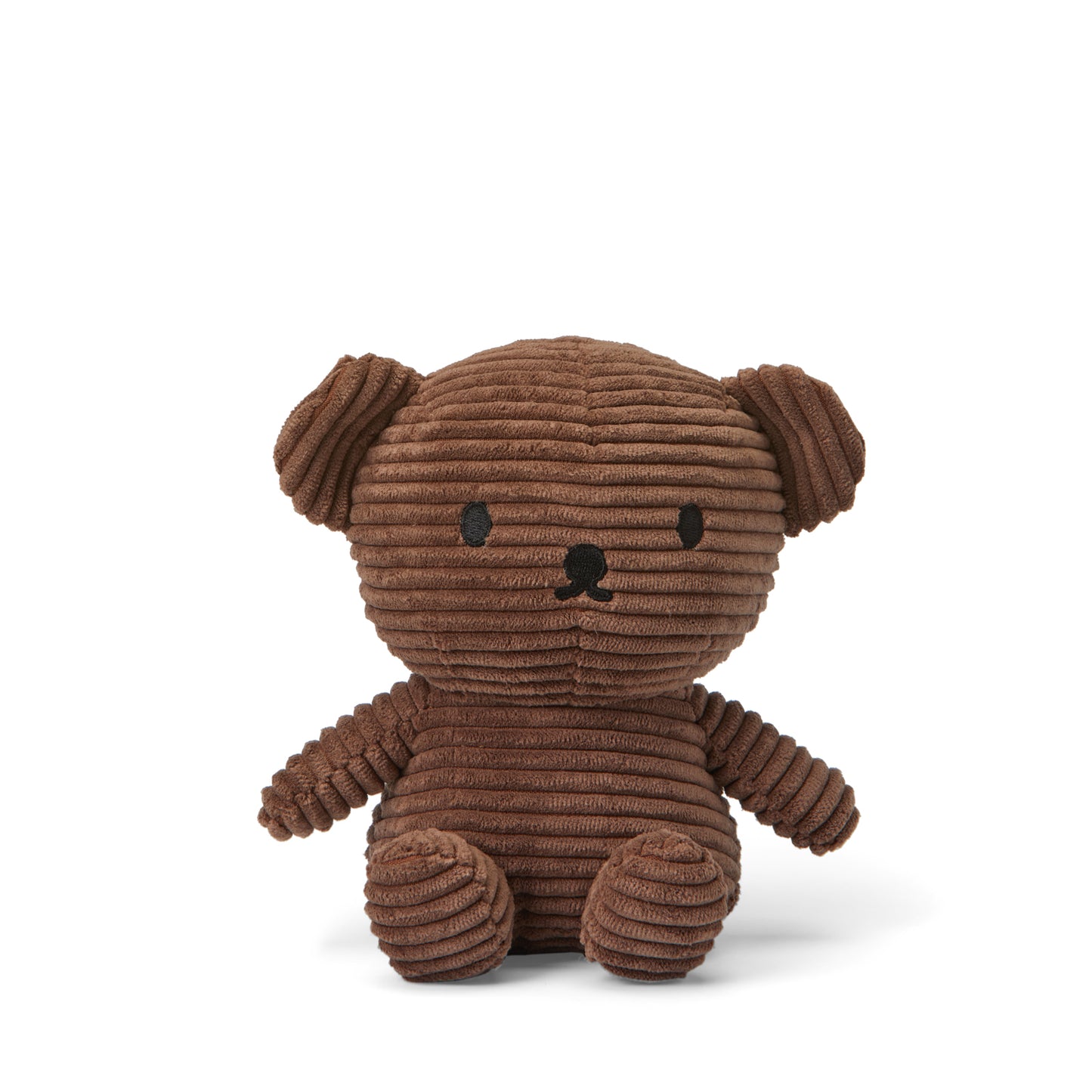 Boris Bear Corduroy Brown (17cm)