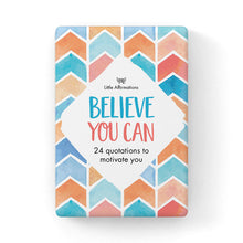Load image into Gallery viewer, Affirmations 24 Cards - Believe You Can - DBY