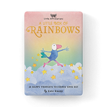 Load image into Gallery viewer, Affirmations -Twigseeds 24 Cards - A Little Box of Rainbows - DRA