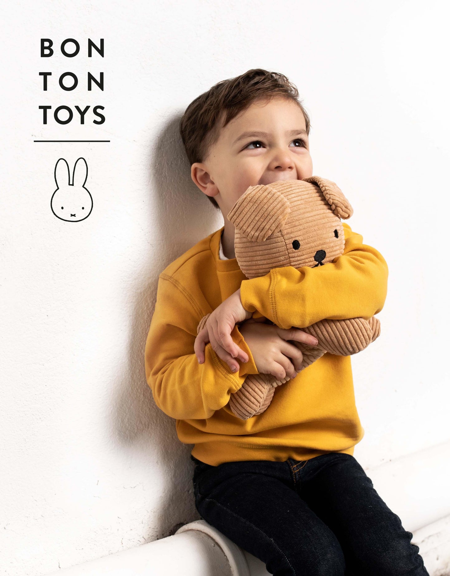 Miffy & Friends Snuffy Corduroy Beige 30cm