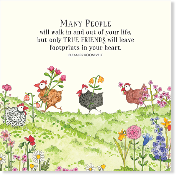 Affirmations - Twigseeds Friendship Card - Many People - K132