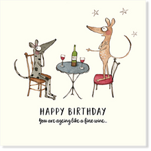 Load image into Gallery viewer, Affirmations - Twigseeds Birthday Card - Fine Wine - K202