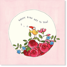 Load image into Gallery viewer, Affirmations - Twigseeds Birthday Card - Happy bird day - K258