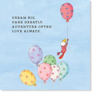 Affirmations - Twigseeds Birthday Card - Dream Big - K259