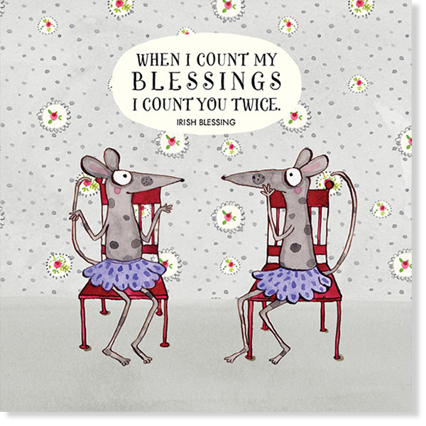 Affirmations - Twigseeds Friendship Card - When I Count - K027