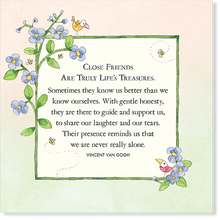 Load image into Gallery viewer, Affirmations - Twigseeds Friendship Card - Life's treasures - K288