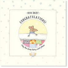 Load image into Gallery viewer, Affirmations - Twigseeds Baby Card - Sleep fairy - K290