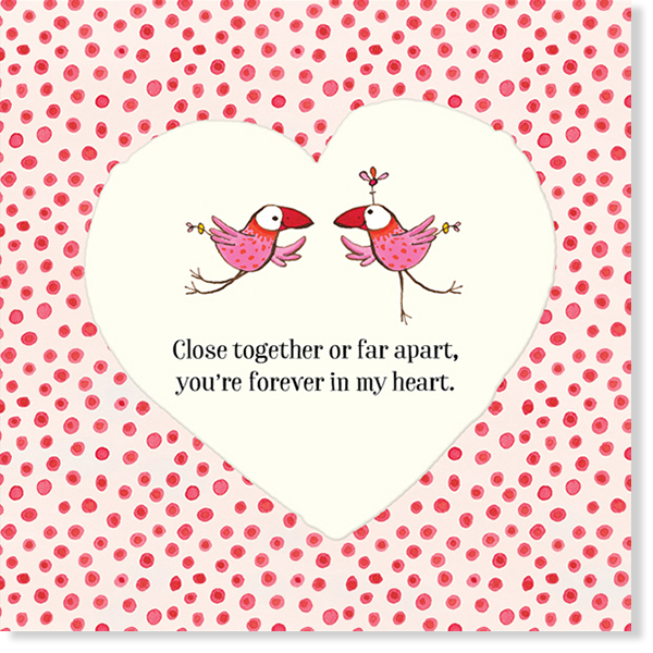 Affirmations - Twigseeds Love Card - Close Together - K299
