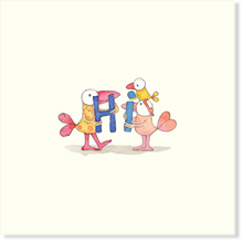 Load image into Gallery viewer, Affirmations - Twigseeds Thinking of You Card - Hi - K319