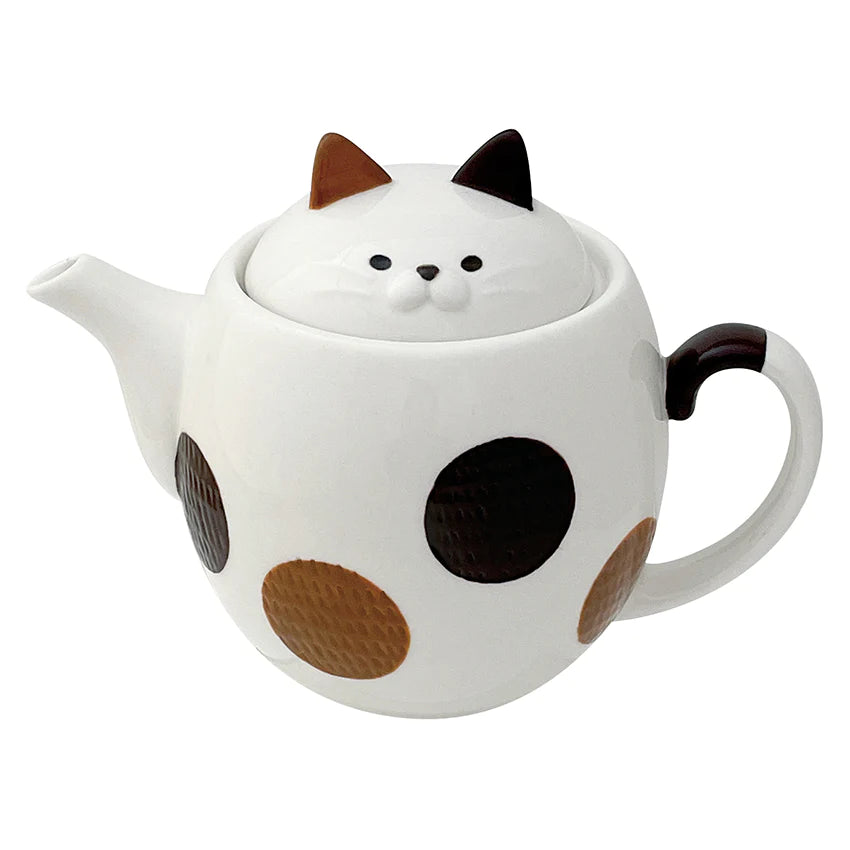 Decole Kannya Tea Pot - Calico Cat