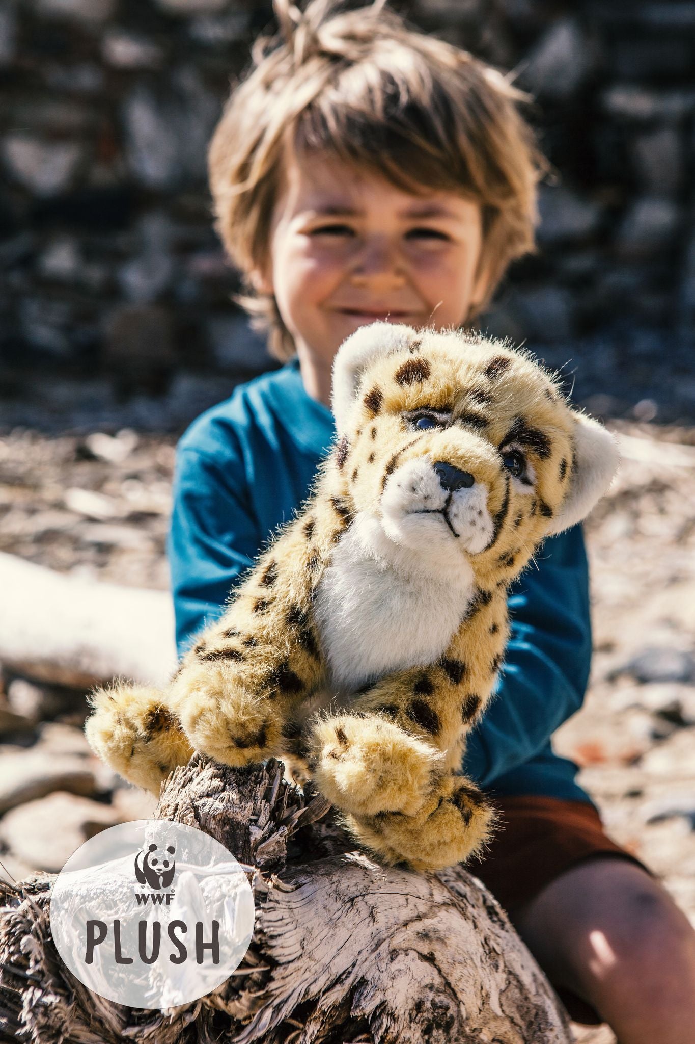 WWF Cheetah floppy - 23 cm