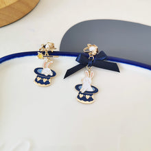 Load image into Gallery viewer, Luninana Clip-on Earrings - Magic Bunny Ribbon Earrings YBY025