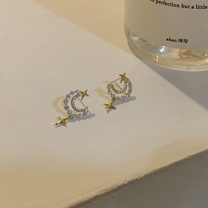 Luninana Clip-on Earrings - Starmoon earrings YX001