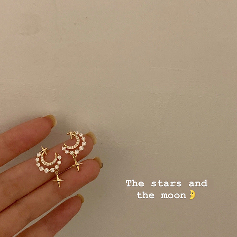 Luninana Clip-on Earrings - Starmoon earrings YX001