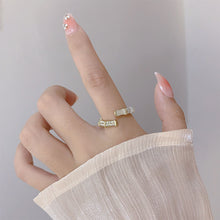 Load image into Gallery viewer, Luninana Ring - Bamboo With Pearl Joints Ring XX019
