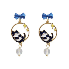 Load image into Gallery viewer, Luninana Earrings - Sleepy Kitten At Space YBY066