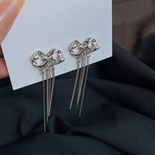 Load image into Gallery viewer, Luninana Earrings -  Hanging Ribbon Earrings YBY023