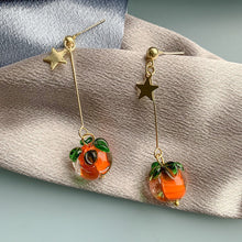 Load image into Gallery viewer, Luninana Earrings - Persimmon Ruyi Earrings YX004