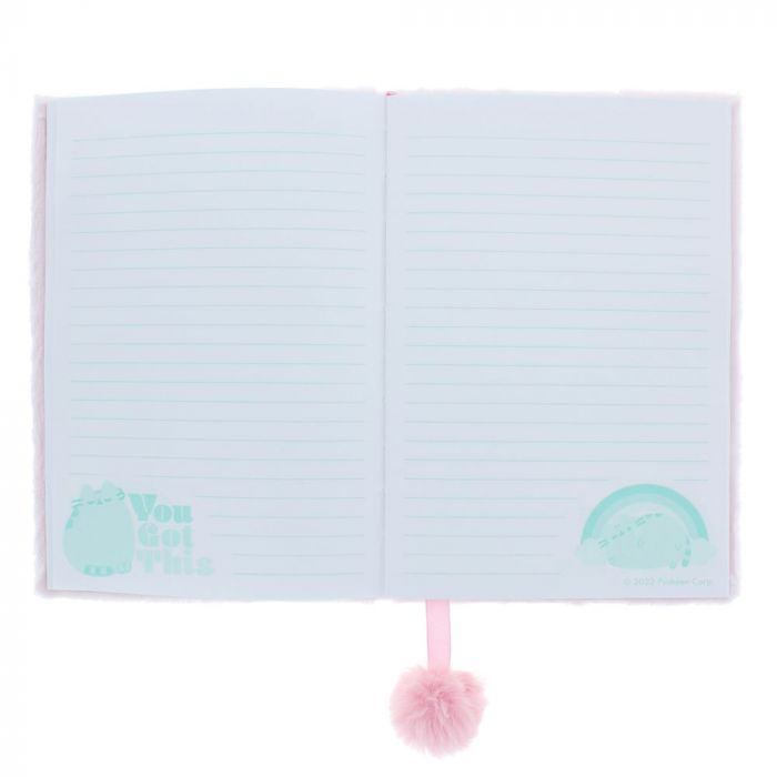 Pusheen Self Care Club: Plush Notebook