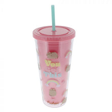 Load image into Gallery viewer, Pusheen Self Care Club: Beaker & Straw
