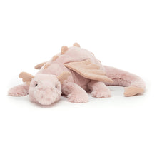 Load image into Gallery viewer, Jellycat Rose Dragon Large 50cm