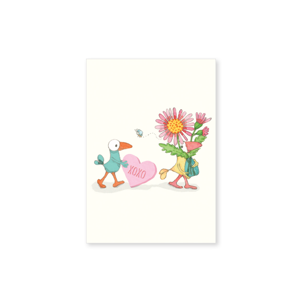 Affirmations - Twigseeds Mini Love Card - xoxo - T350