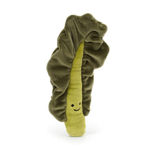 Load image into Gallery viewer, Jellycat Vivacious Vegetable Kale Leaf 21cm