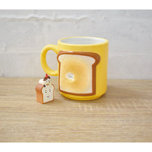 Load image into Gallery viewer, Decole Concombre Bread Mug - Who Bit the Toast?
