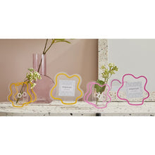 Load image into Gallery viewer, Emporium Florie Frame Mustard/Clear 16x1.5x16cm