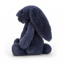 Load image into Gallery viewer, Jellycat Bashful Bunny Navy Little (Small) 18cm