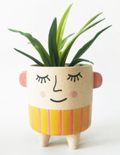 Load image into Gallery viewer, Urban products Talita Planter Yellow 13cm
