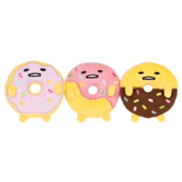 Load image into Gallery viewer, Gudetama Donut Collector Set Plush 10cm 3 Pack