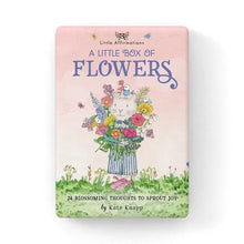 Load image into Gallery viewer, Affirmations -Twigseeds 24 Cards - A Little Box of Flowers - DFL