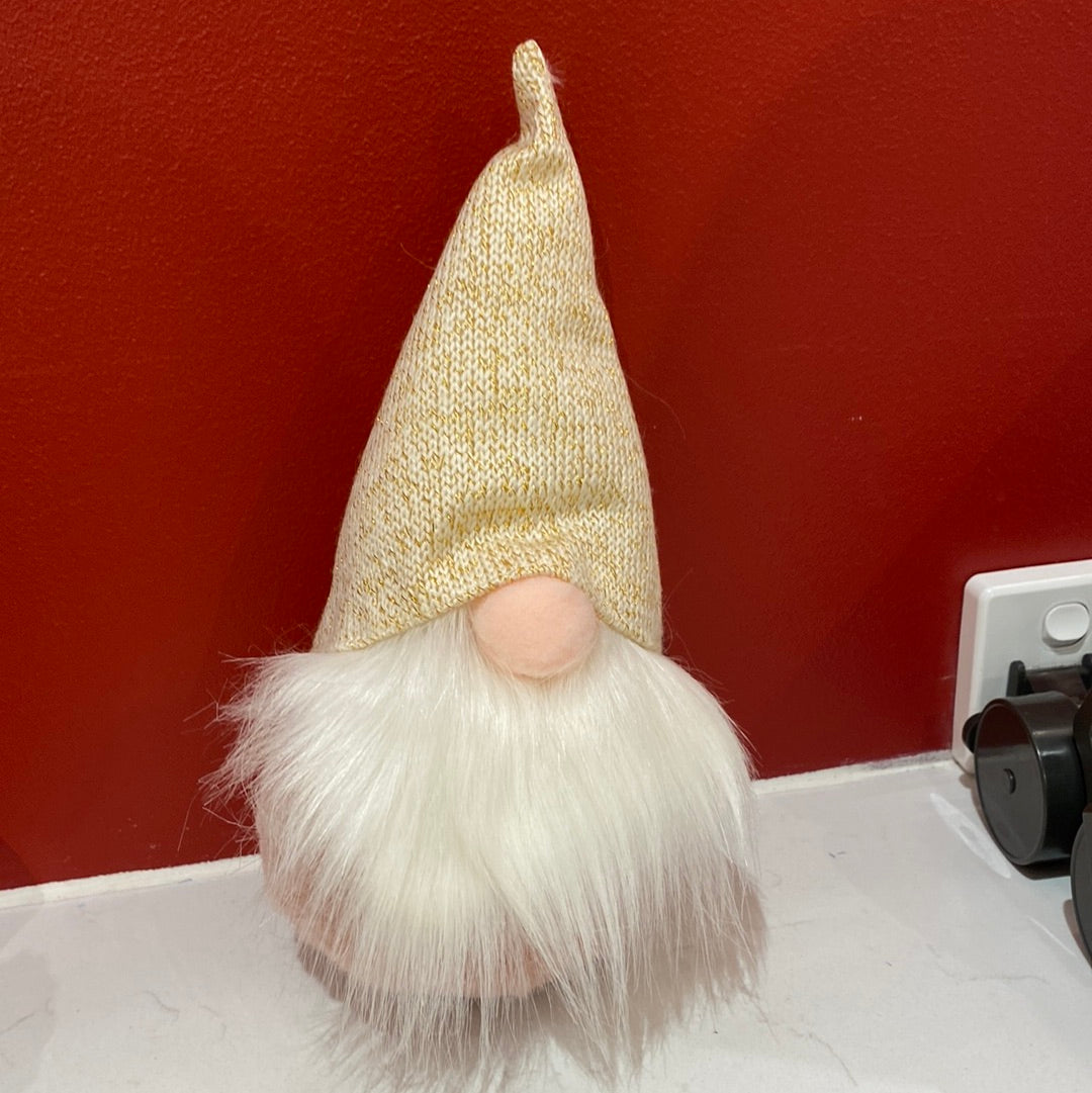 Christmas Gnome Big - Gold