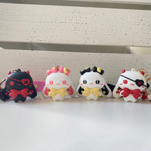 Load image into Gallery viewer, Koko Ribbon Celestial Bunny Keychain- Black